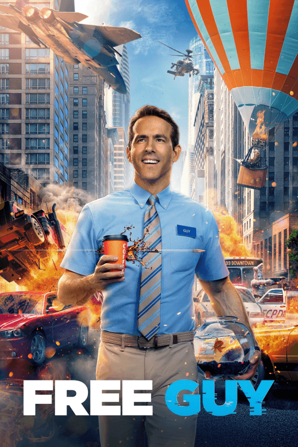 Free guy movie poster